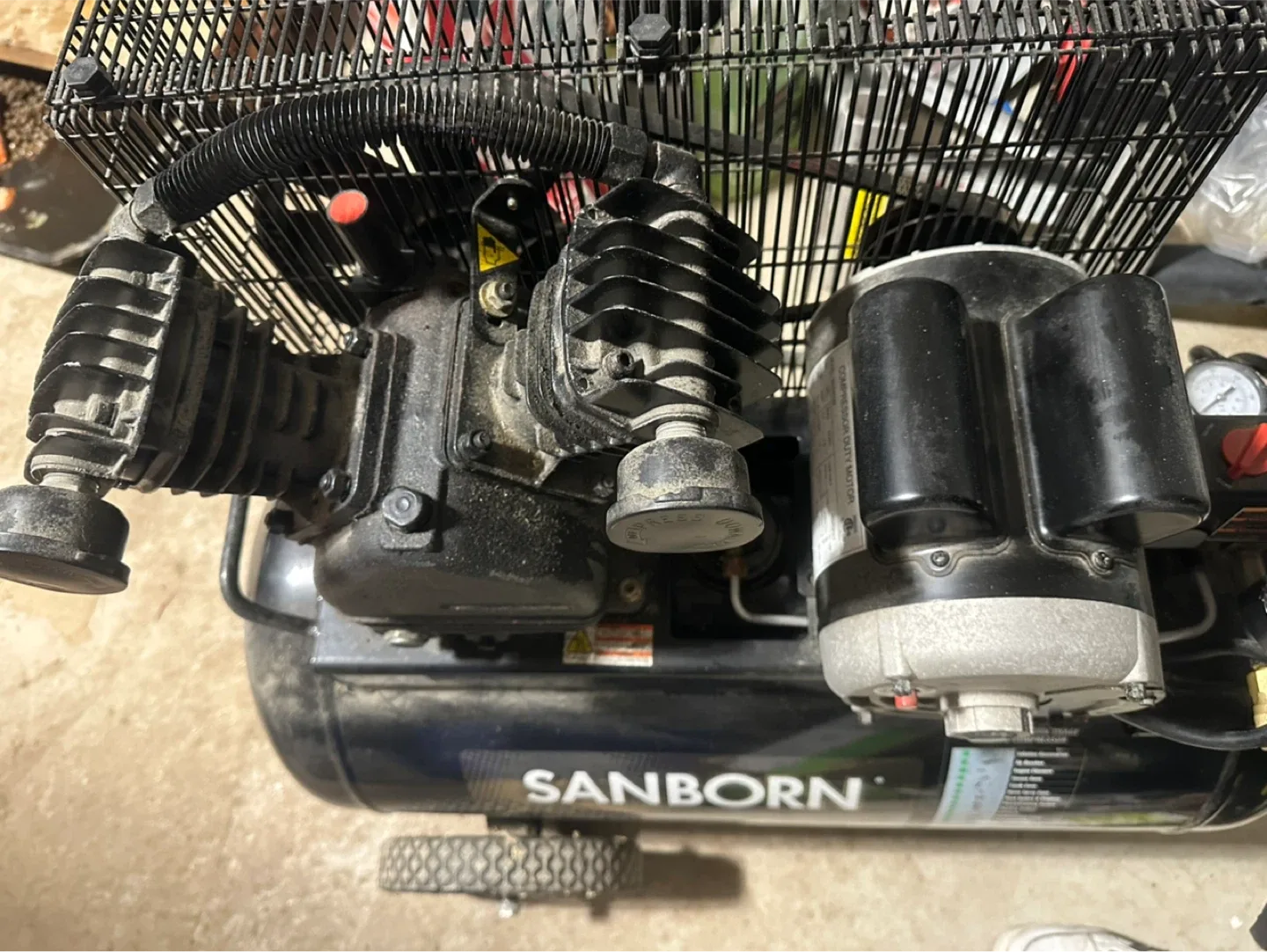 Sanborn Air Compressor image indicator(2)