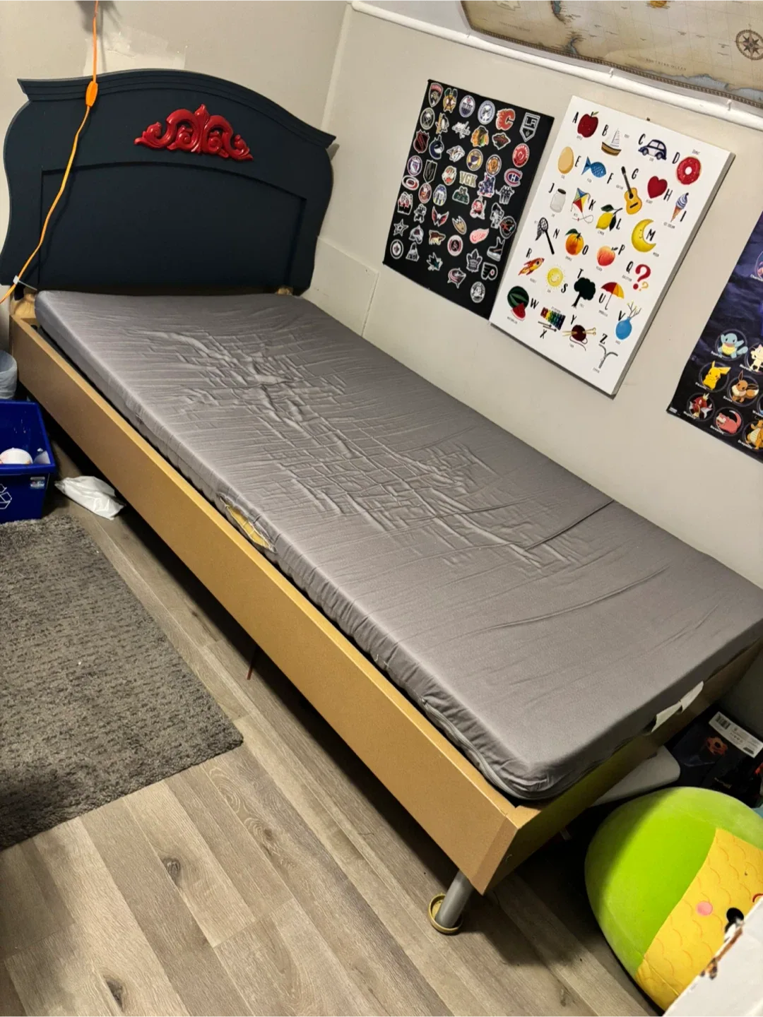 Twin Bed Frame with Headboard thumbnail
