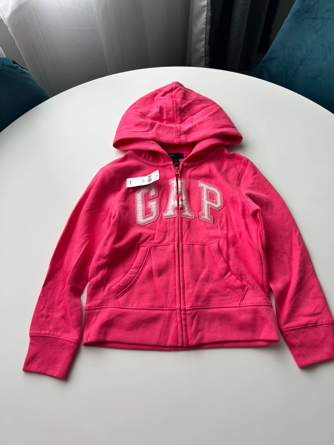 New GAP Kids Pink Hoodie & Sweatpants Set - Size S (6-7) - photo 2