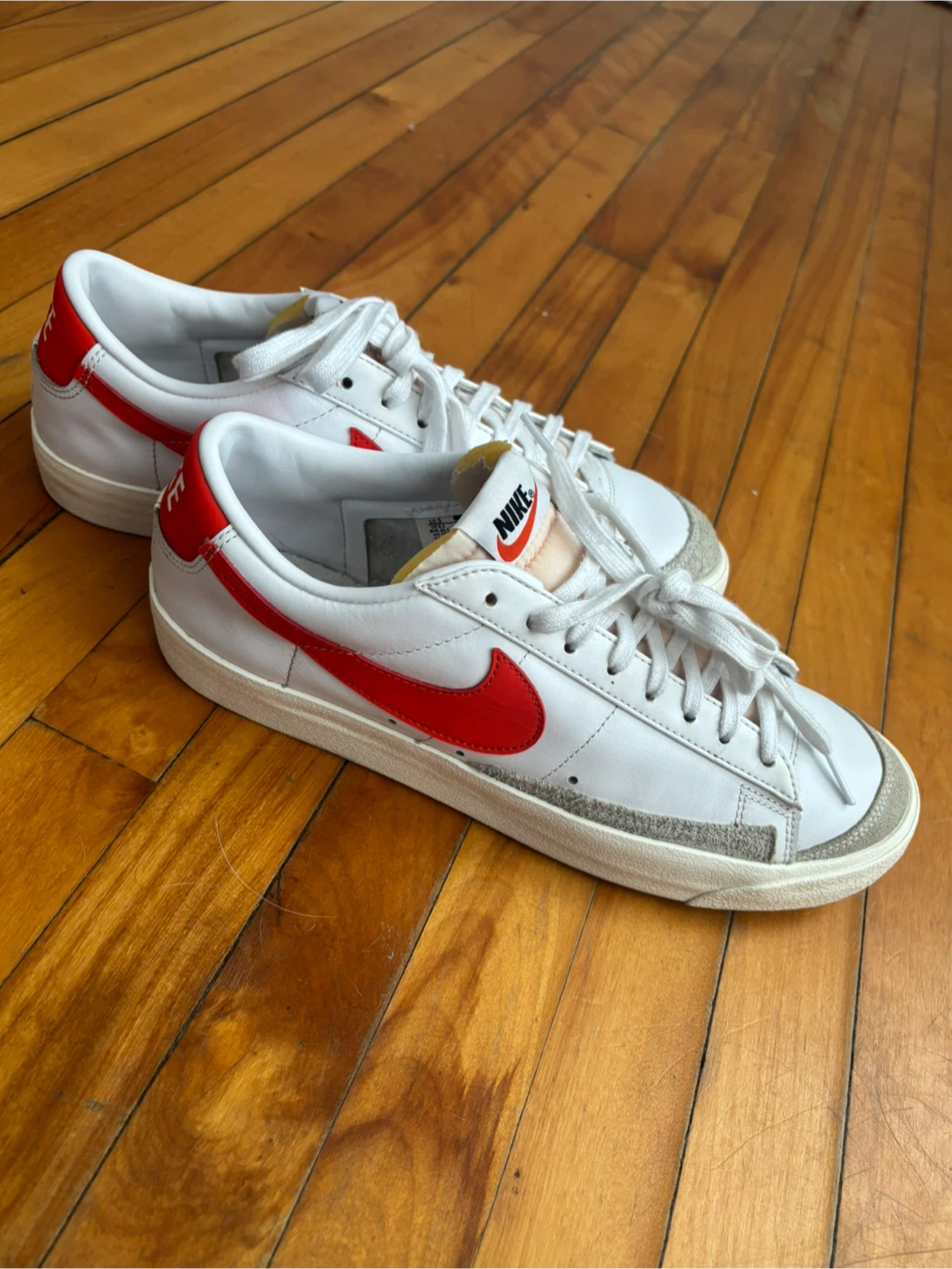 Nike Blazer Low '77 White Tram Orange