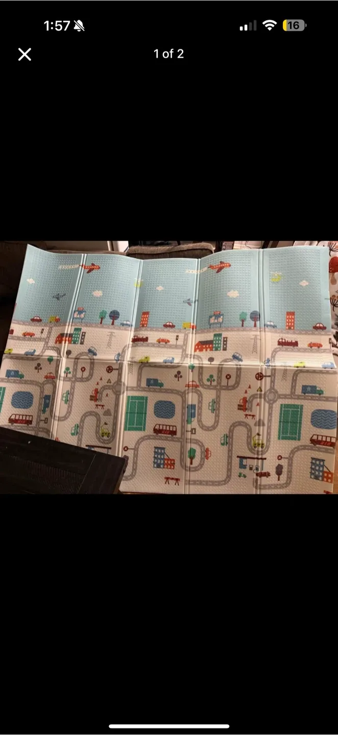 Kids Play Mat - City Theme thumbnail