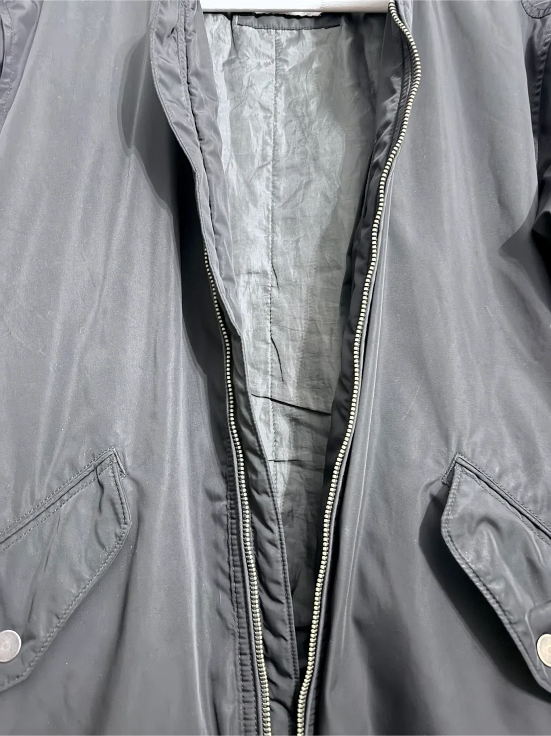 Old Navy Black Bomber Jacket image indicator(5)