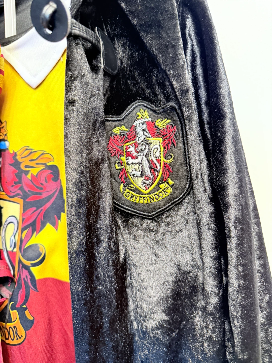 Harry Potter Gryffindor Robe Costume Set of 4- Size 7-8 years - photo 5