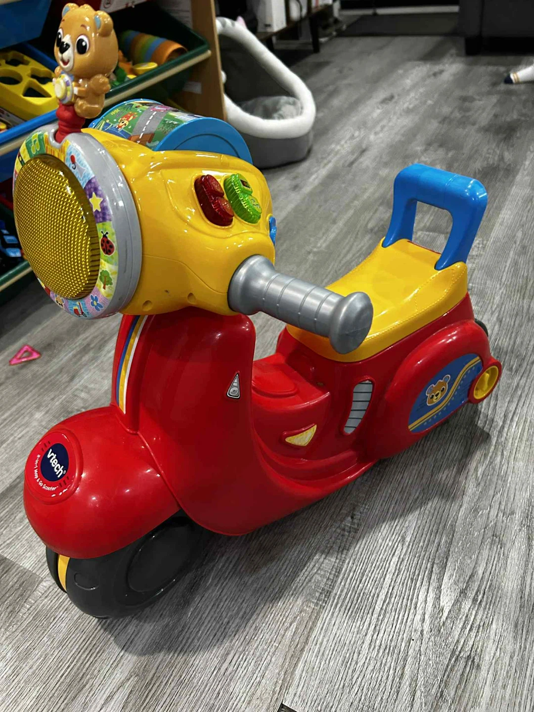 VTech Ride-On Scooter & Activity Cube