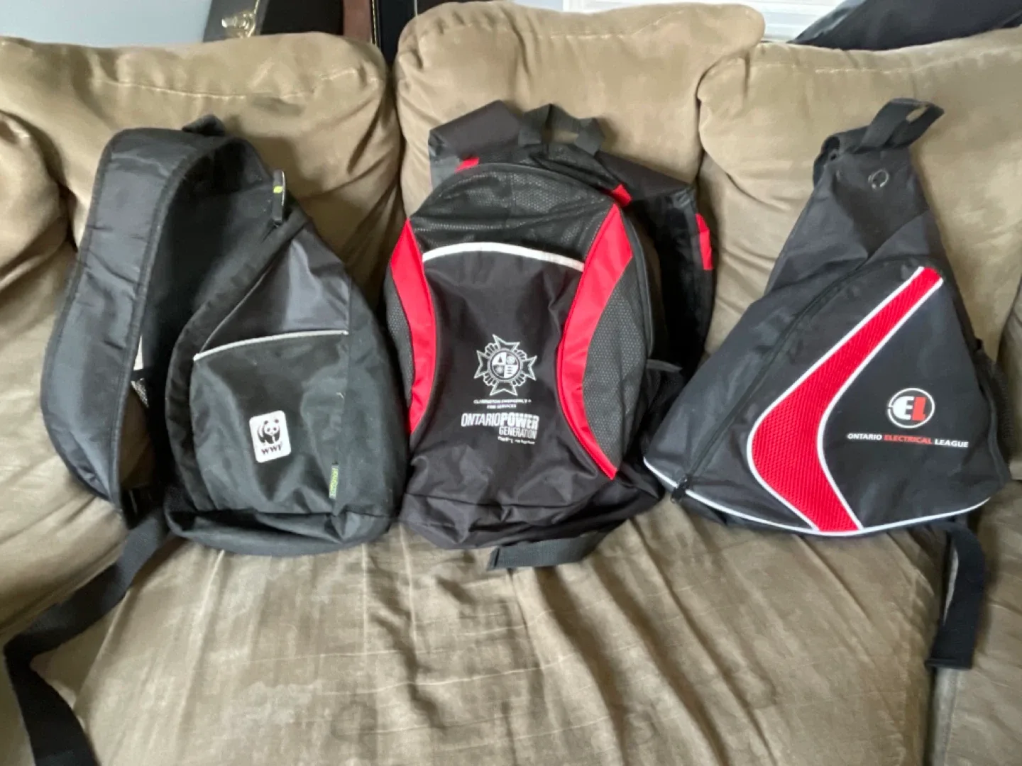 Assorted Sling Bags - WWF & Ontario Electrical League thumbnail