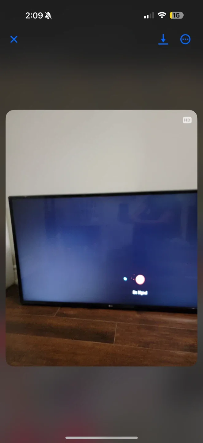LG TV 43” image indicator(2)