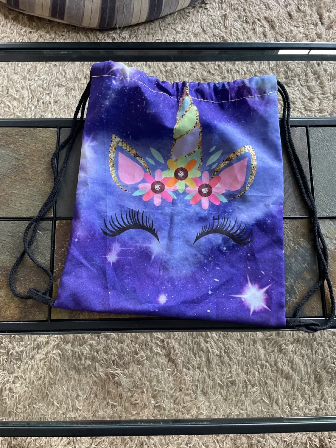 Unicorn Drawstring Bag thumbnail