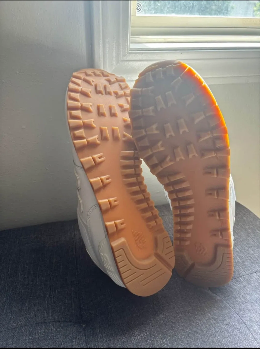 New Balance 574 All White - Size 12 US image indicator(3)