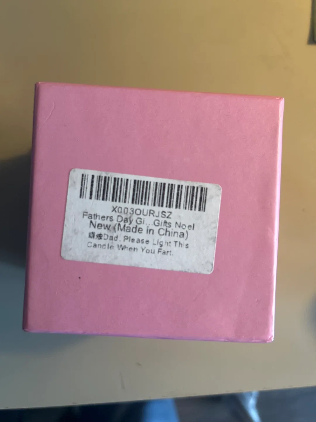 Fathers Day Dad Candle - New in Box! image indicator(2)