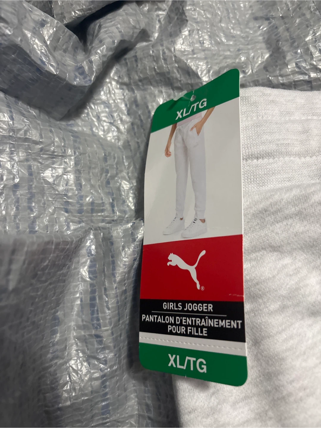 New Puma Girls Jogger XL Grey - photo 2