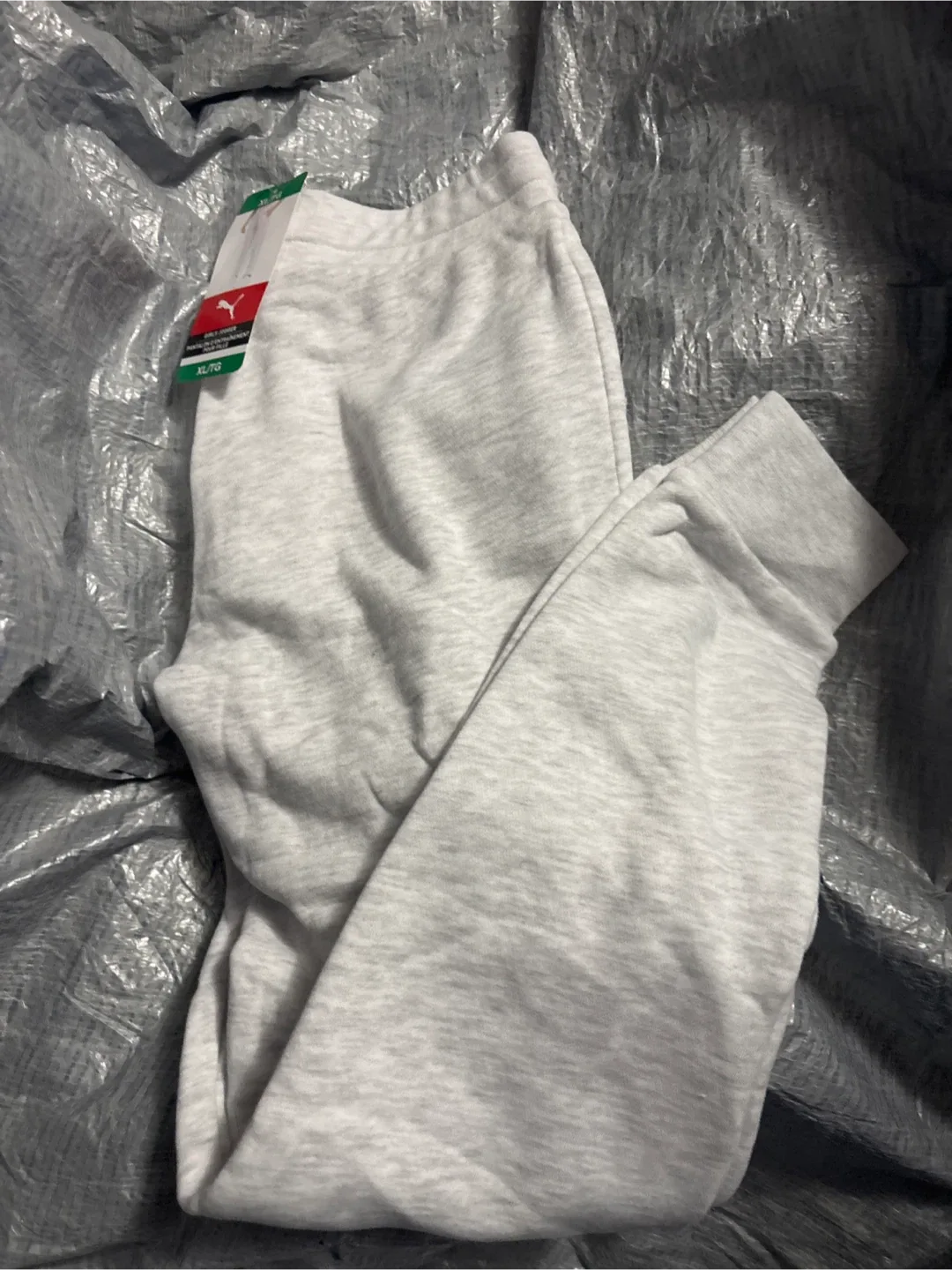 New Puma Girls Jogger XL Grey thumbnail