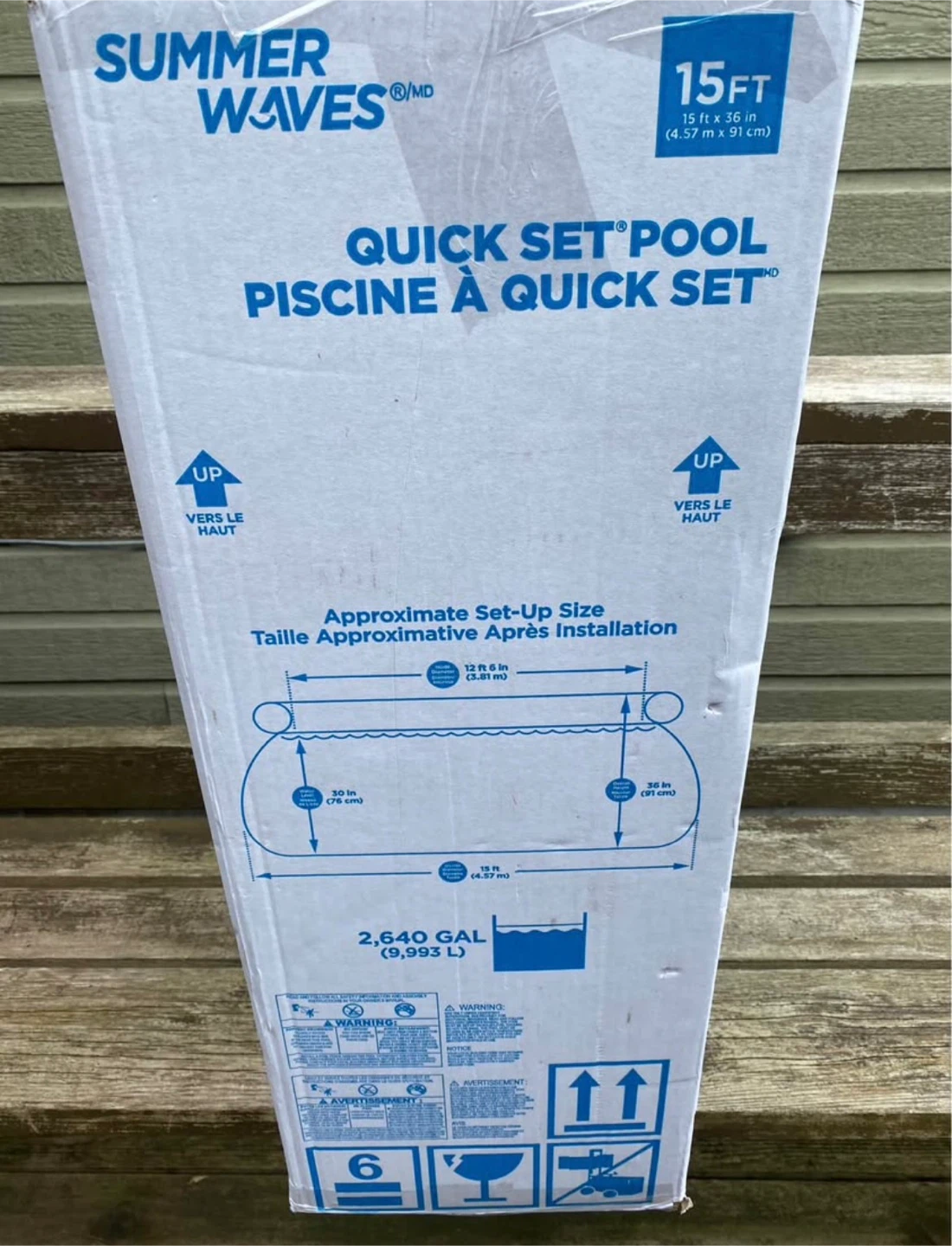 Summer Waves 15ft Quick Set Pool - photo 4