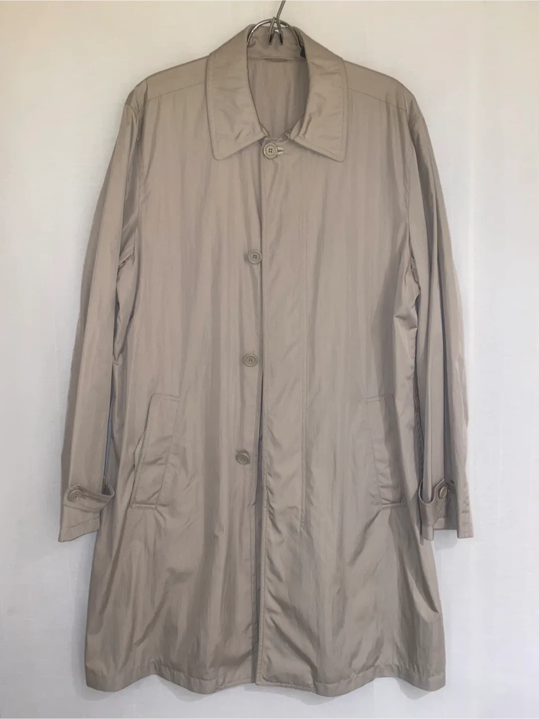 Ermenegildo Zegna Beige Coat Size 50 thumbnail