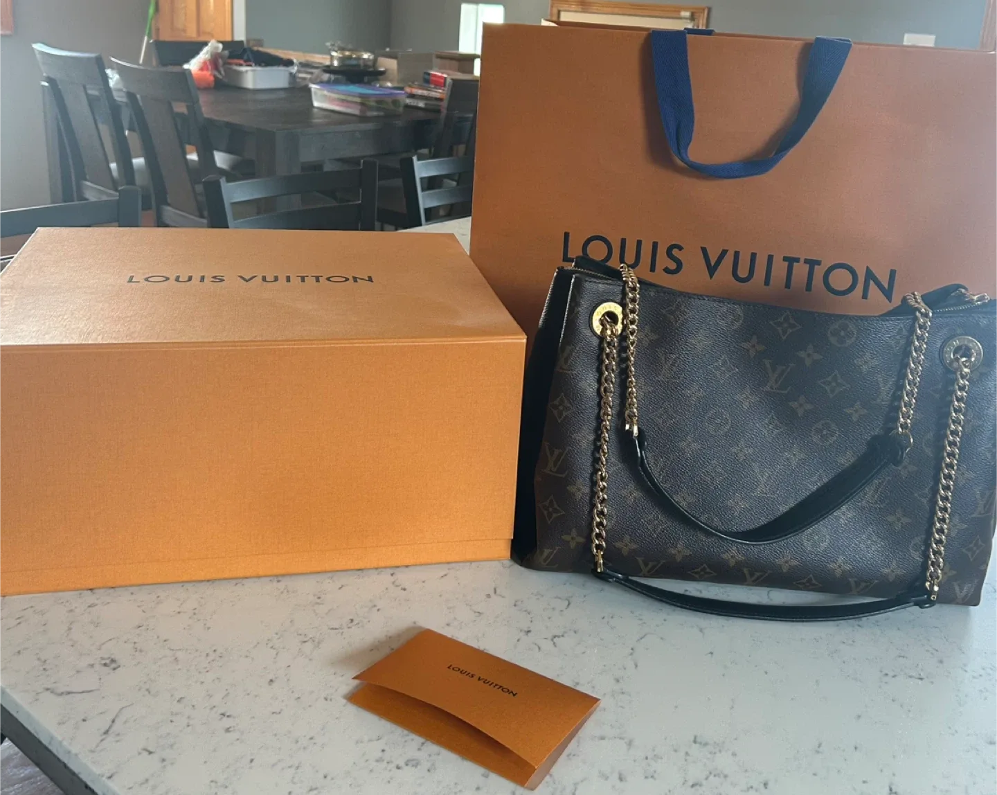 Louis Vuitton Monogram Chain Bag thumbnail
