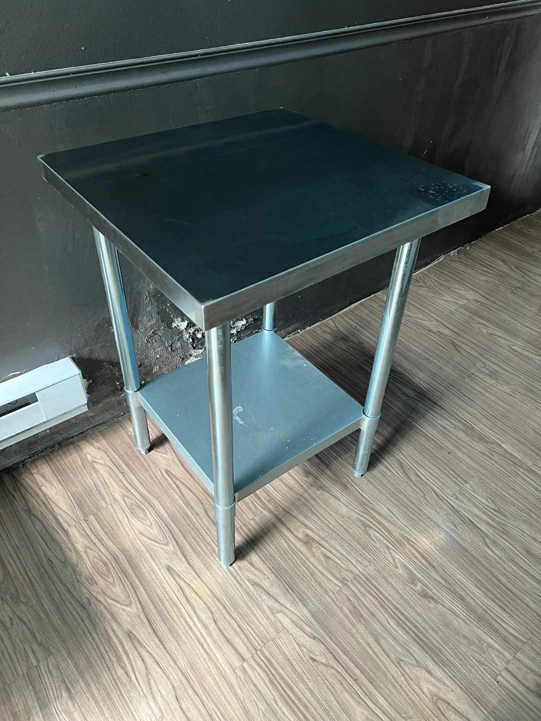 Metal Top Side Table