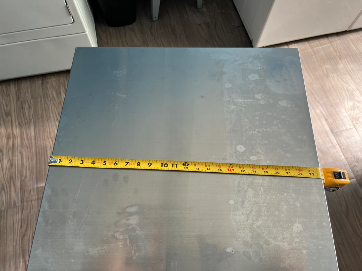 Metal Top Side Table - photo 5