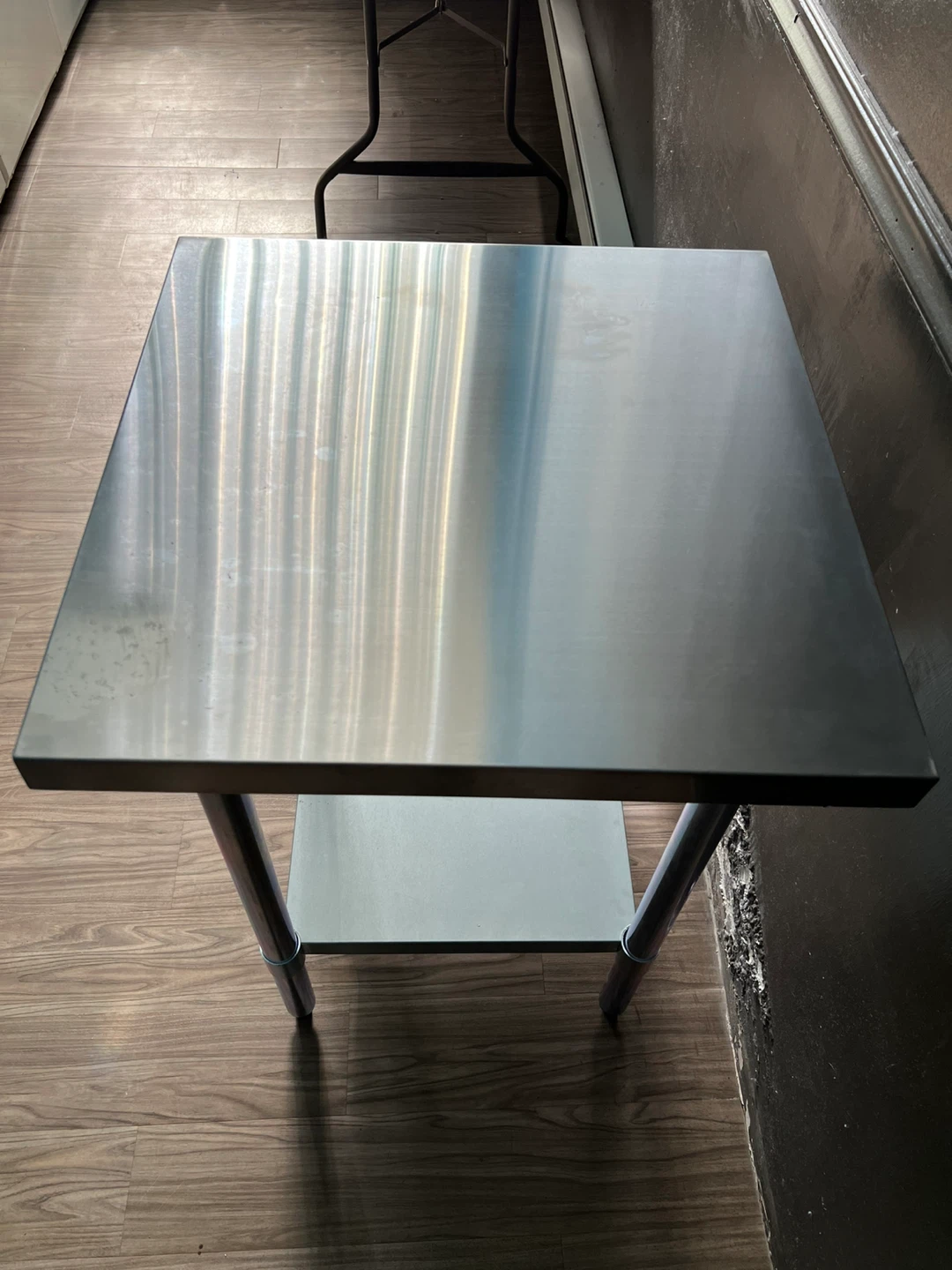 Metal Top Side Table - photo 2