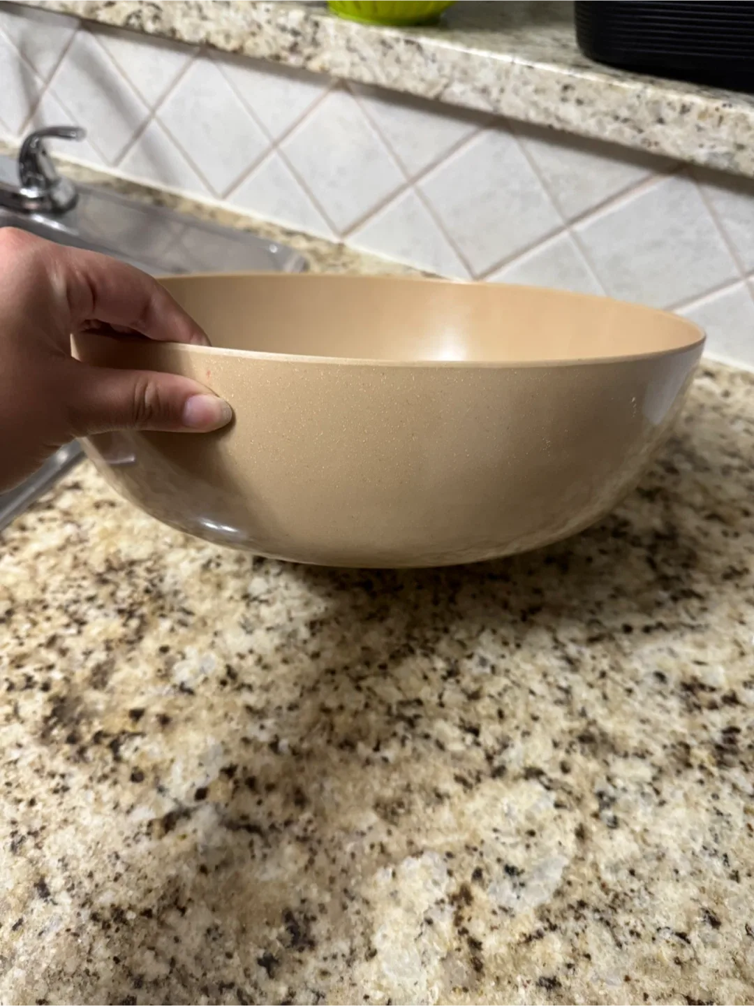 Wood Melamine Bowl / flour kneeding bowl (atta gundna) image indicator(2)