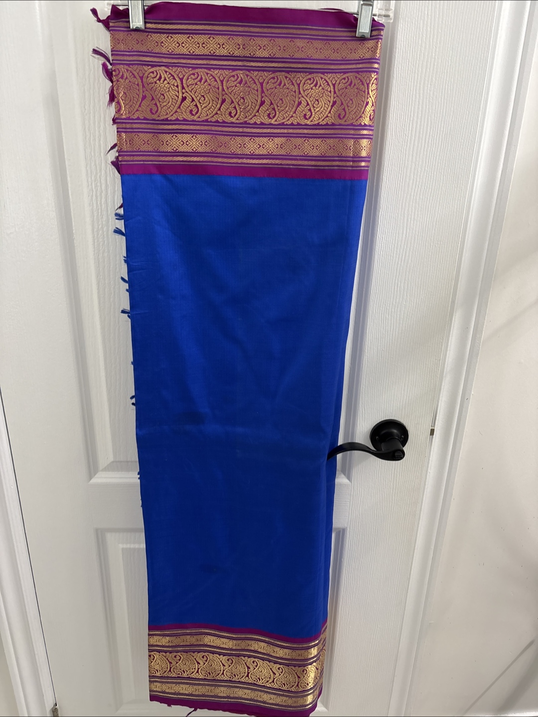 Sari - Blue & Purple - photo 3