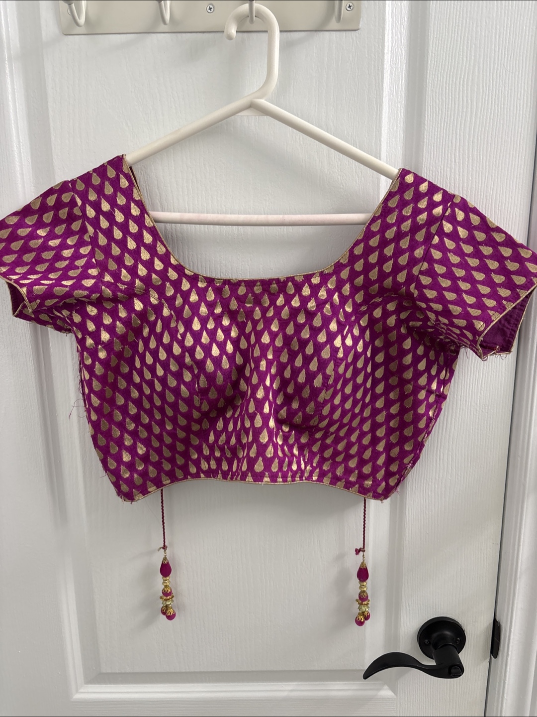 Sari - Blue & Purple - photo 5