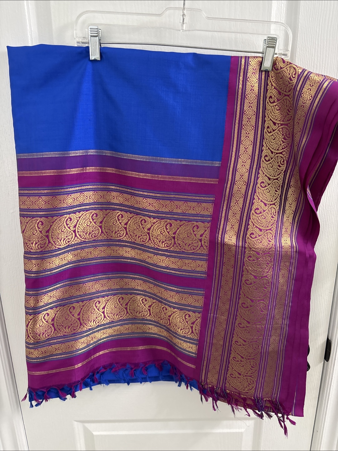 Sari - Blue & Purple