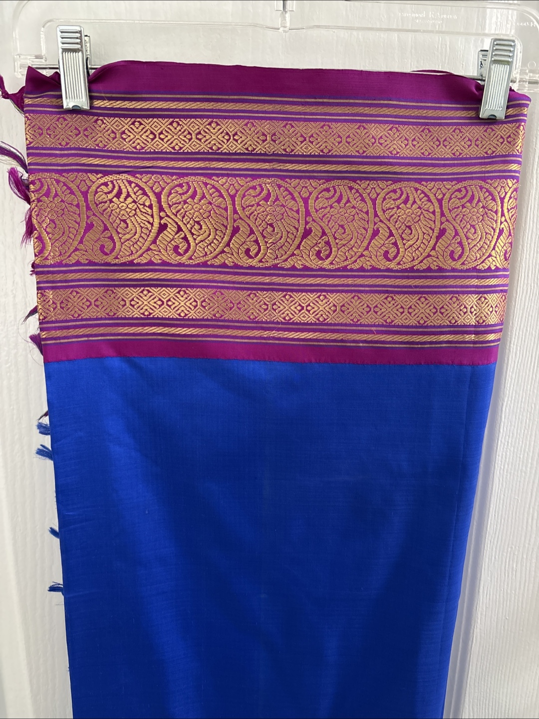 Sari - Blue & Purple - photo 4