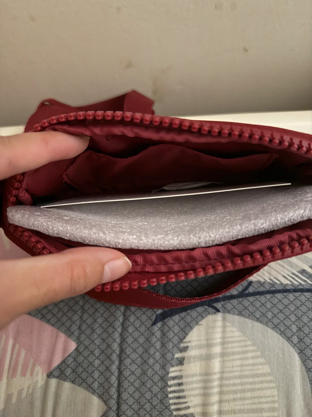 SEPHORA x Dagne Dover Burgundy Mara Phone Sling Bag image indicator(3)