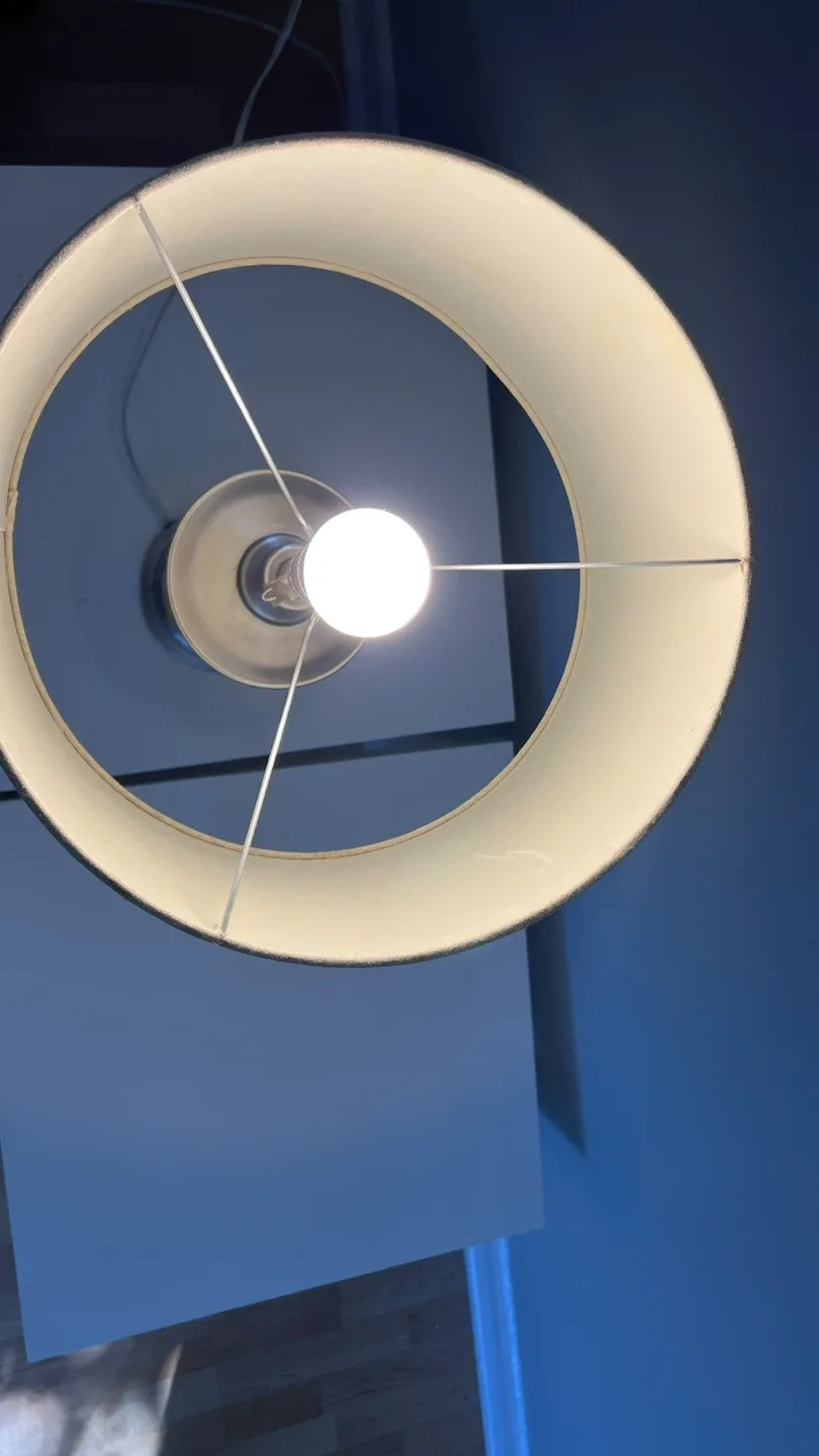 Table Lamp with Beige Shade image indicator(2)