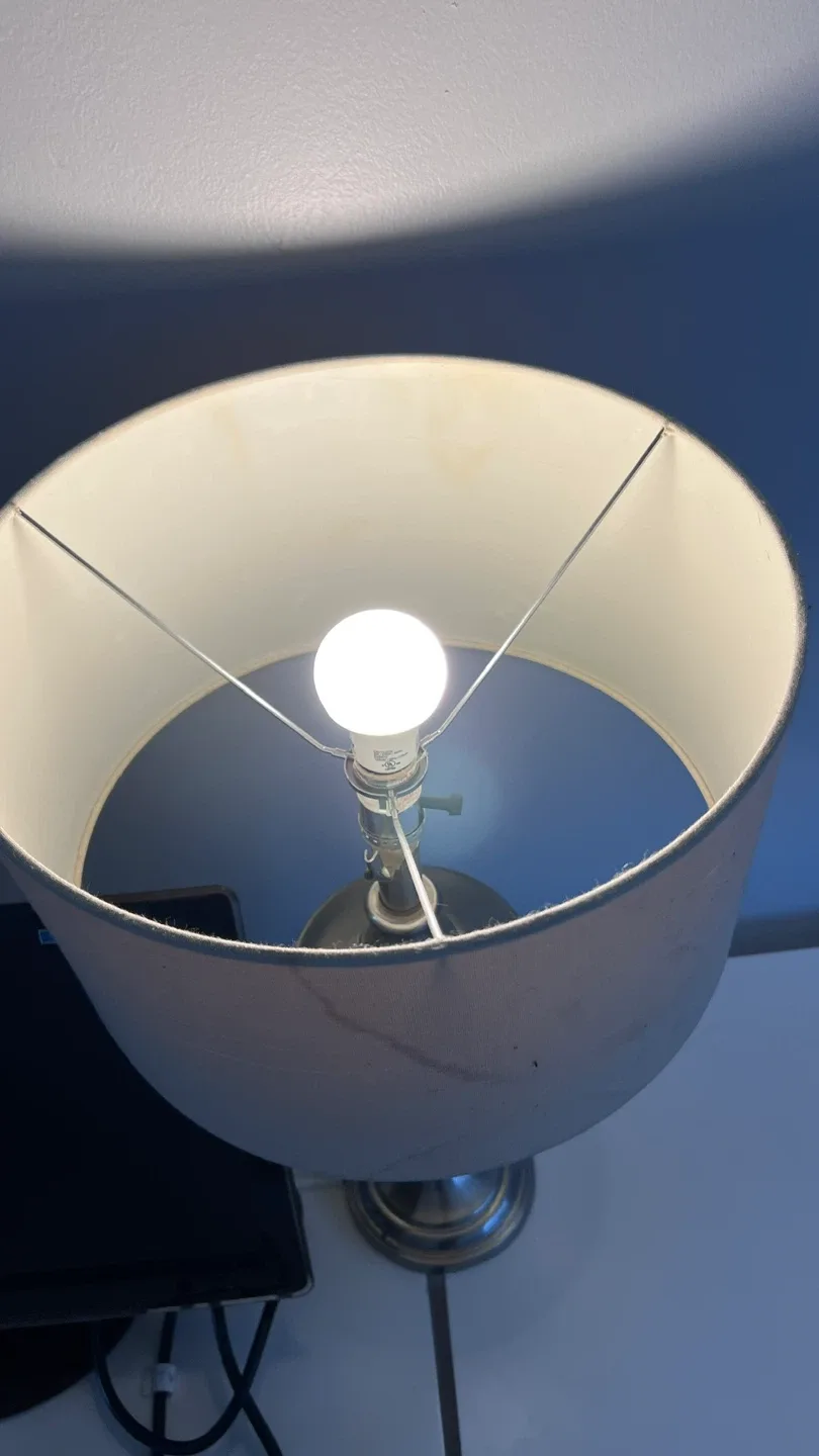 Table Lamp with Beige Shade image indicator(5)