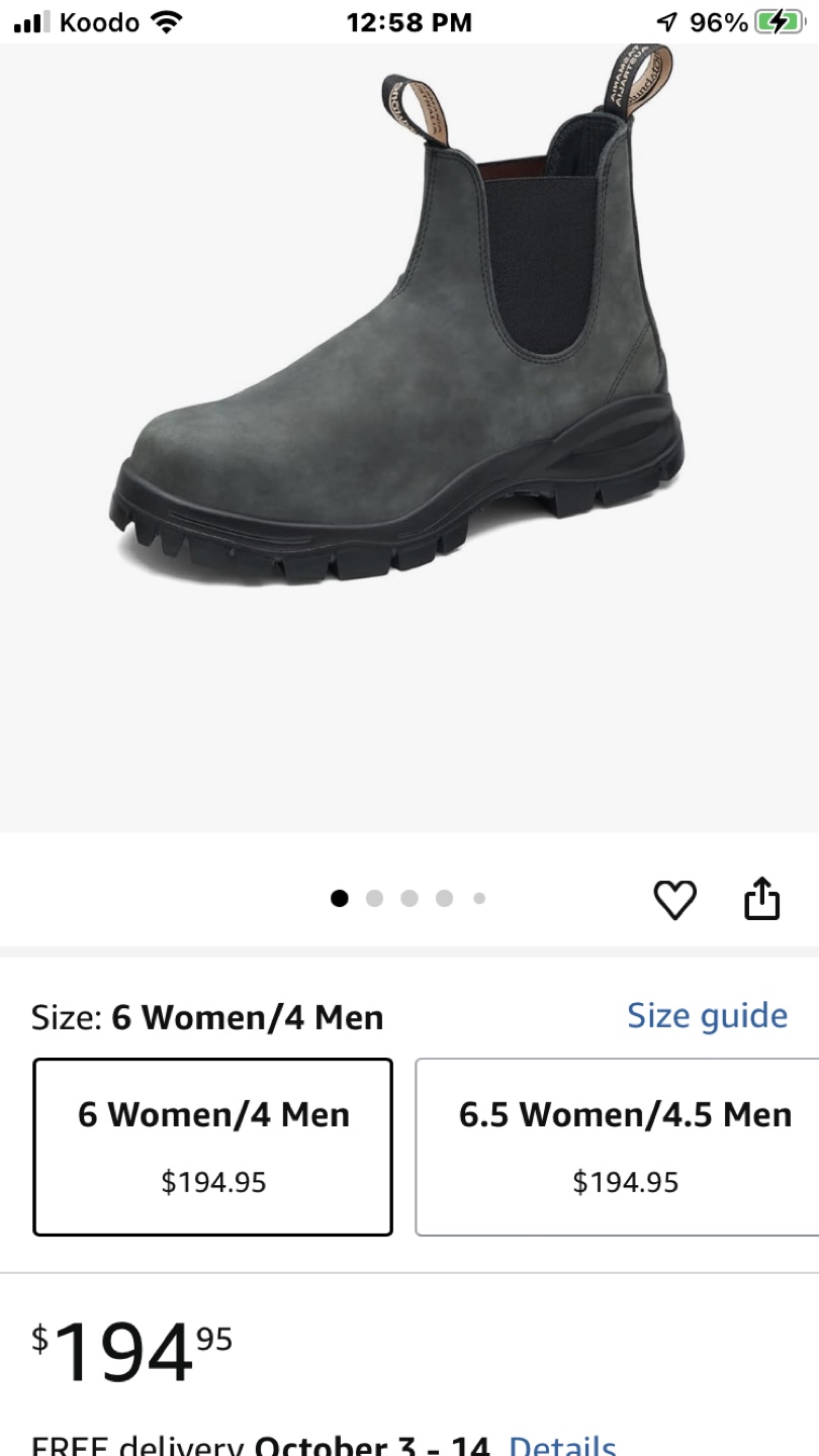 Blundstone 500 Boots, Size 8.5 mens - photo 3