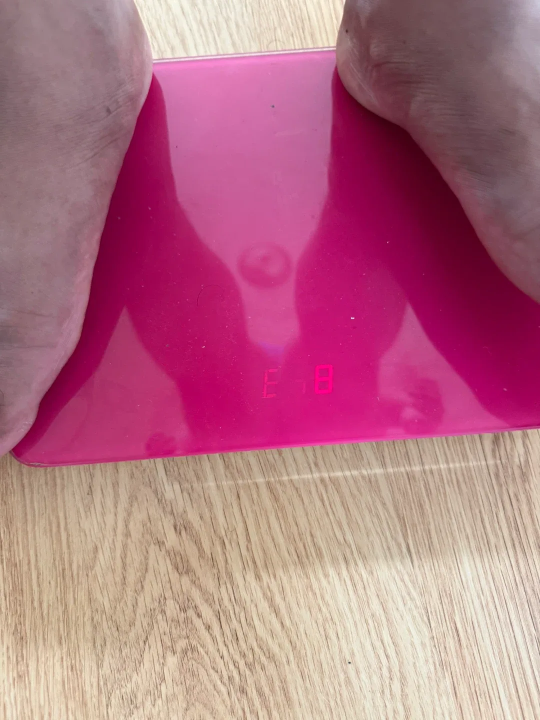 Pink Digital Bathroom Scale image indicator(2)