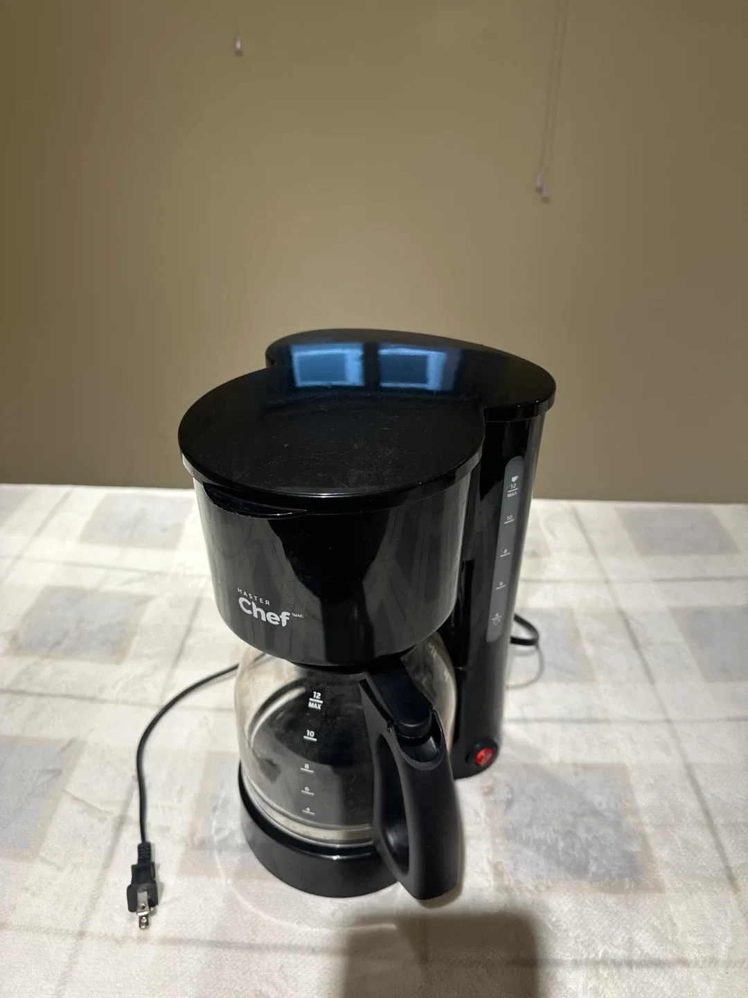 Master Chef 12-Cup Coffee Maker - Black image indicator(4)