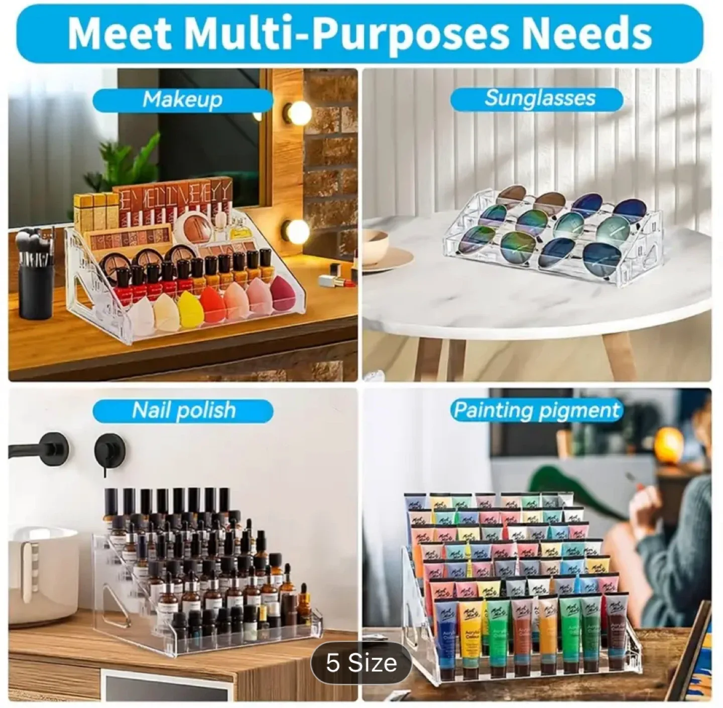 Acrylic Makeup Organizer thumbnail