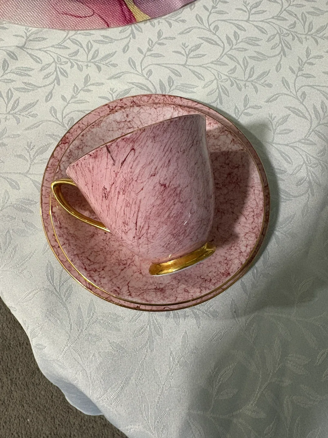 Royal Albert Gossamer Bone China Tea Cup- Pink thumbnail