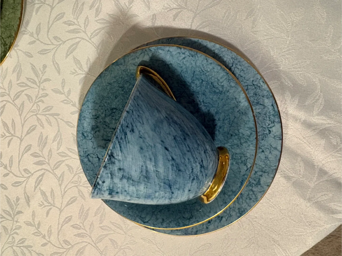Royal Albert Gossamer Cup and Saucer Set- Blue thumbnail