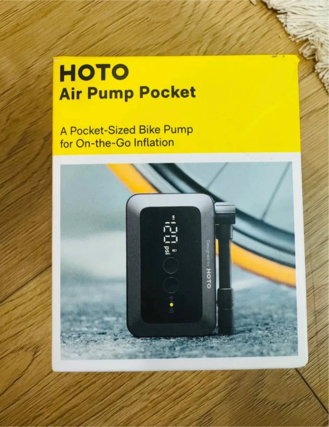 HOTO Air Pump Pocket, Mini Bike Tire Pump, image indicator(5)