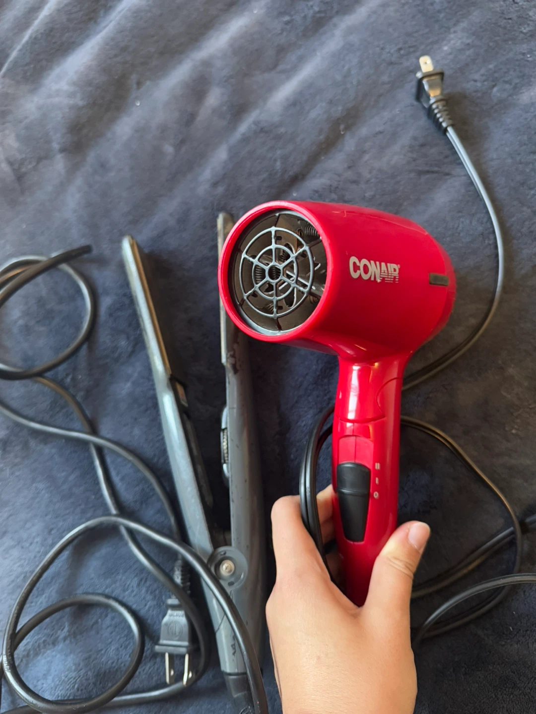 Hair Dryer + Straightener Set