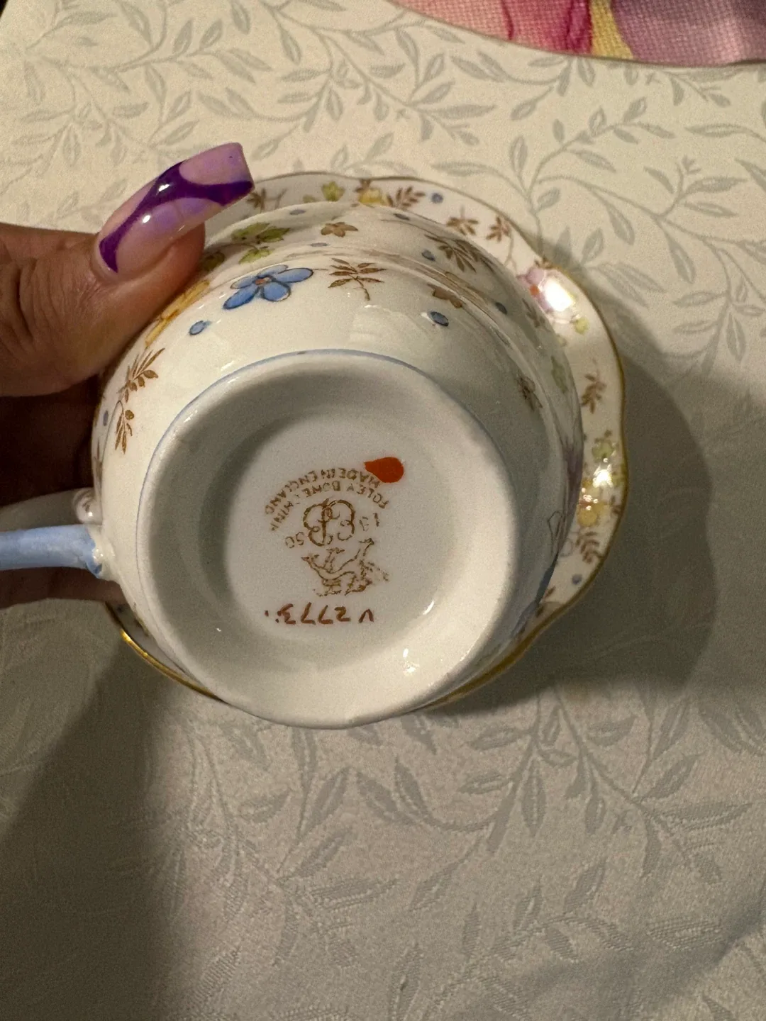 Foley Bone China Cup and Saucer image indicator(2)