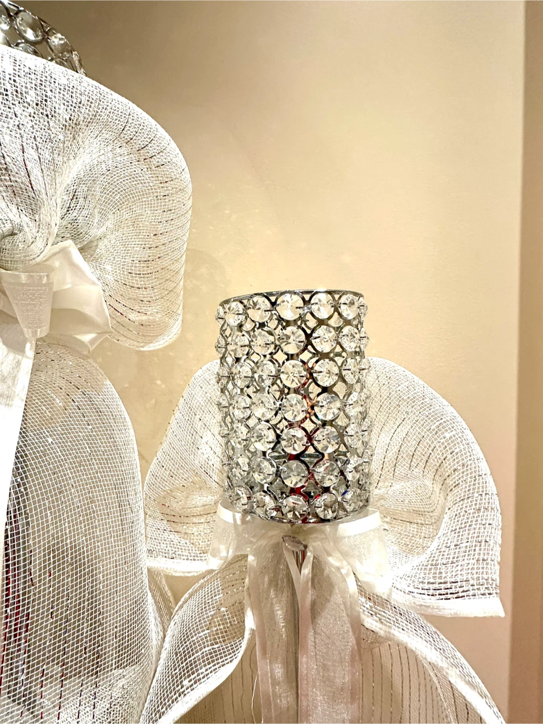 Floor Candle holders - decor, wedding,  christening - photo 3