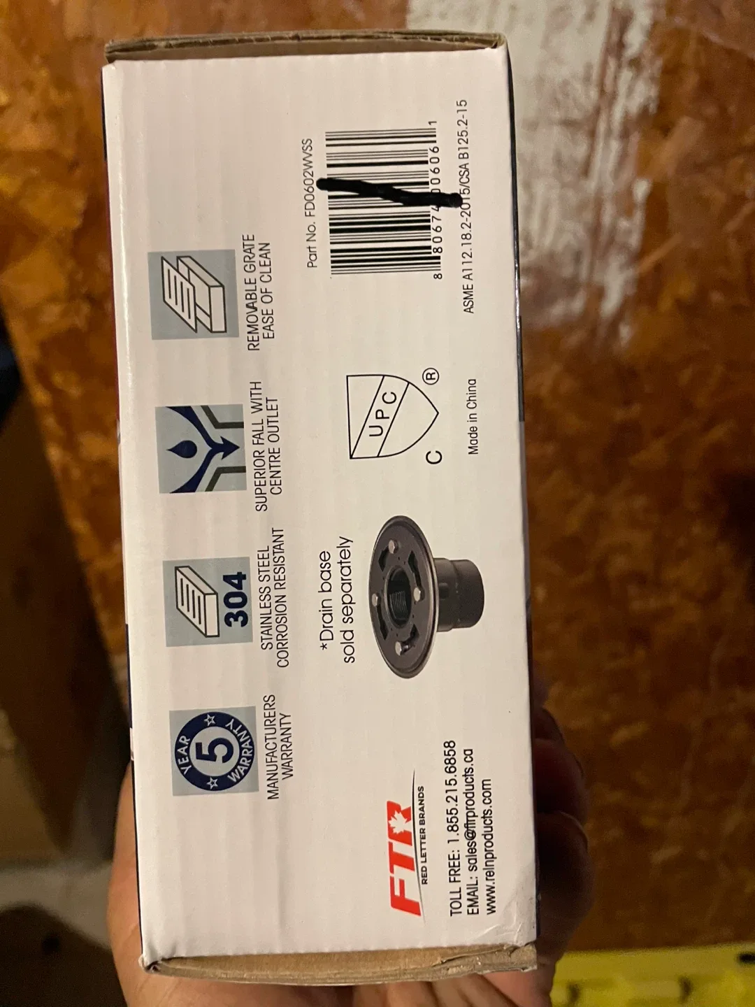 RELN Shower Drain Collection 6inches. image indicator(2)