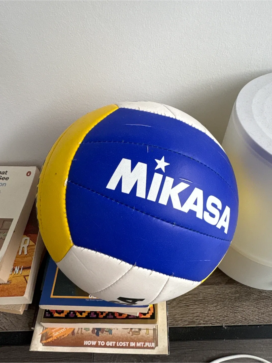 Mikasa Volleyball - Blue and Yellow thumbnail