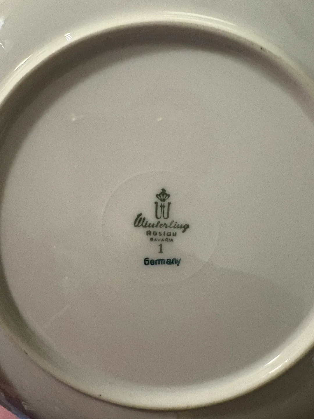 Winterling Roslau Bavaria Plates- Set of 4 image indicator(2)