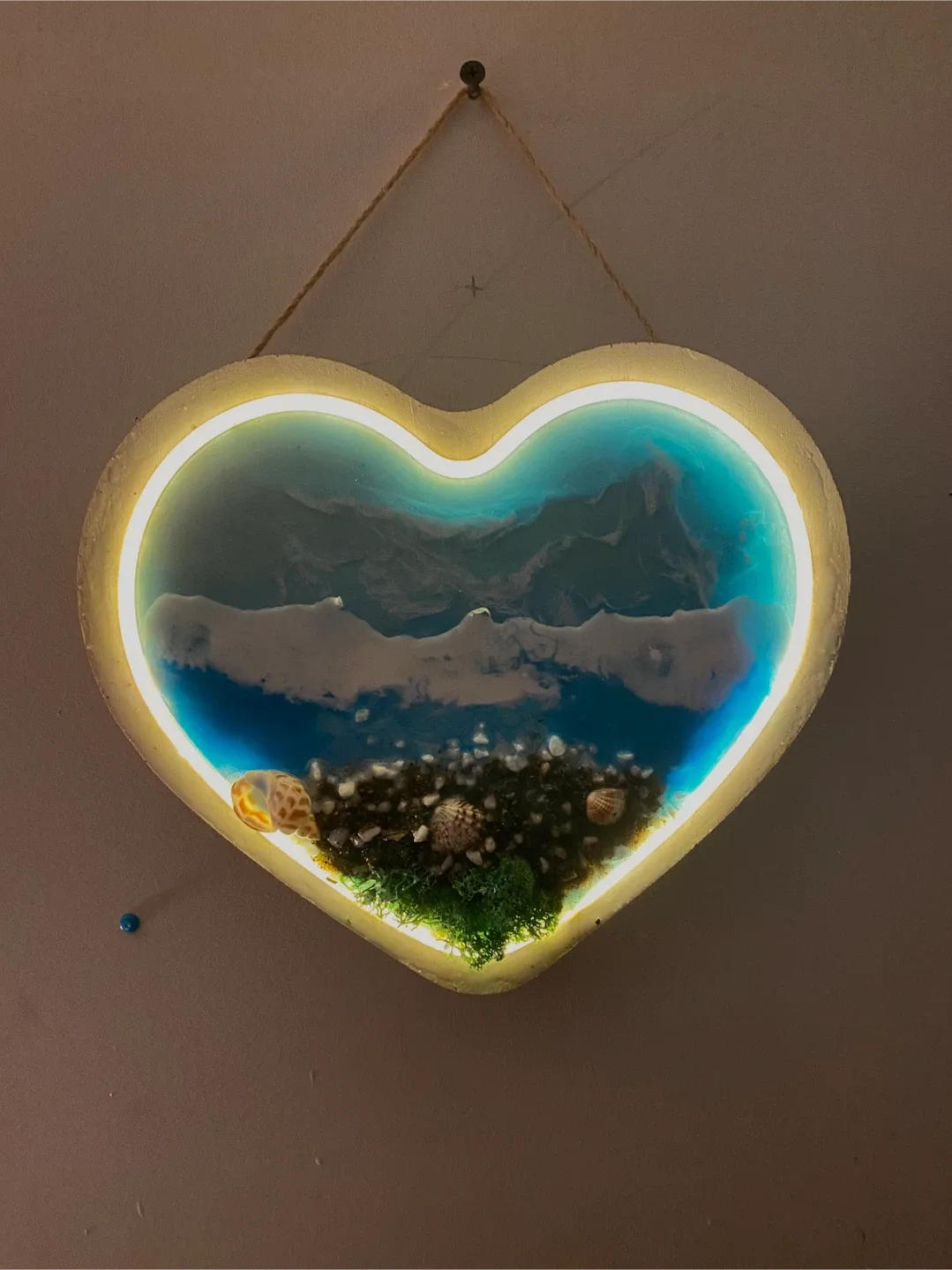 Resin beach art image indicator(5)