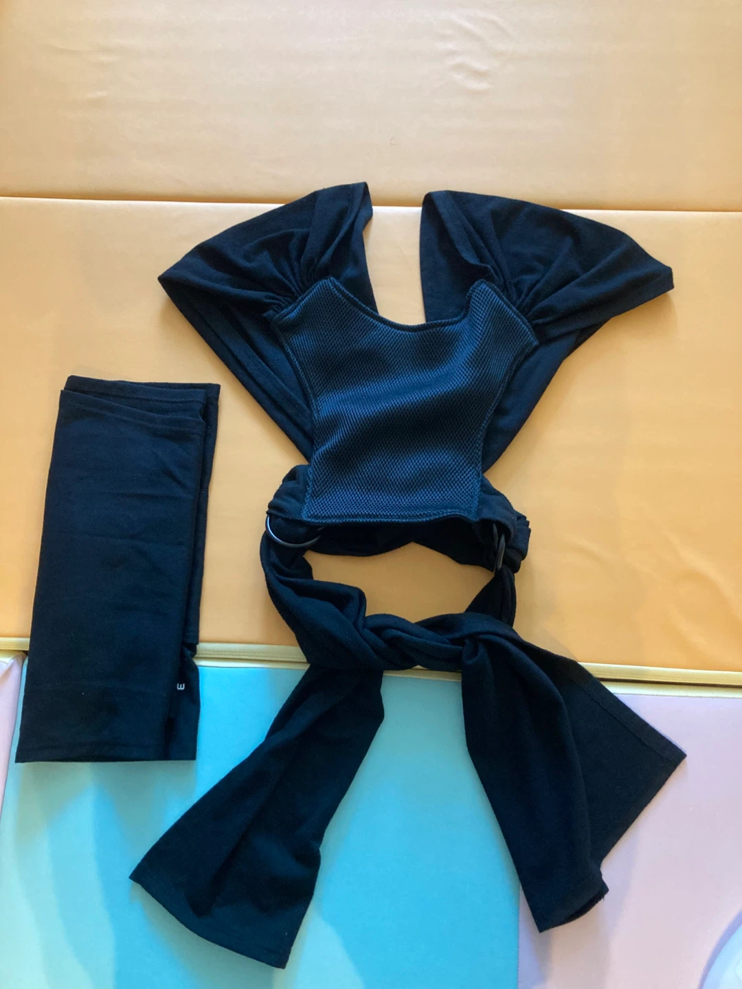 Momcozy Baby Wrap Carrier - Black