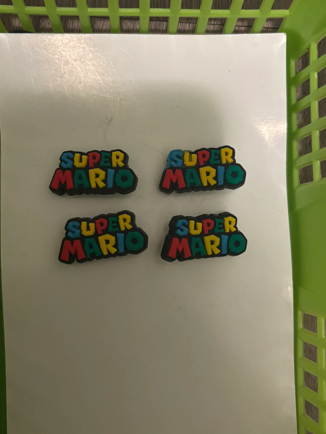Super Mario Jibbitz Shoe Charms
