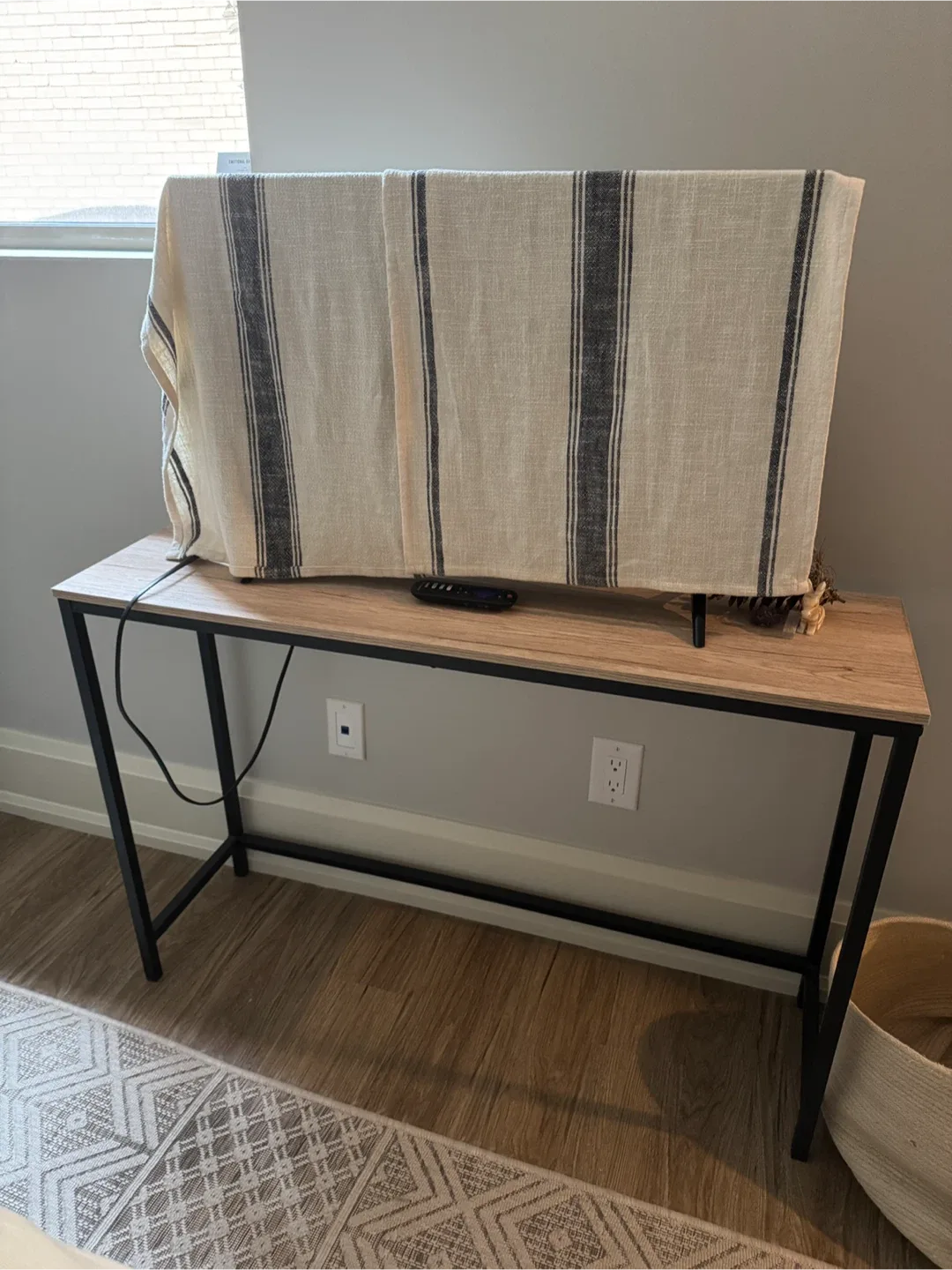 Console Table with Metal Frame thumbnail