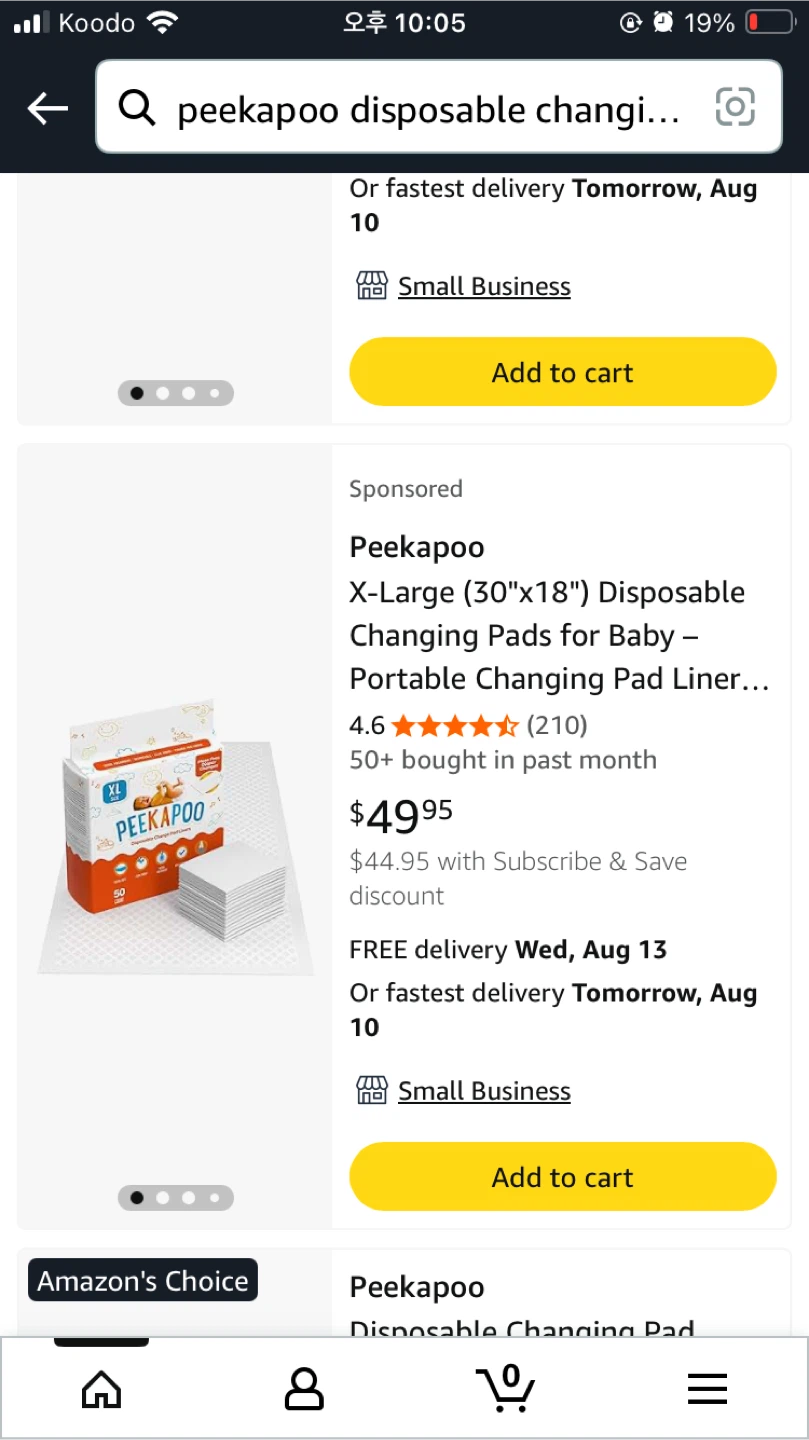 Peekapoo XL Disposable Change Pad Liners - photo 2