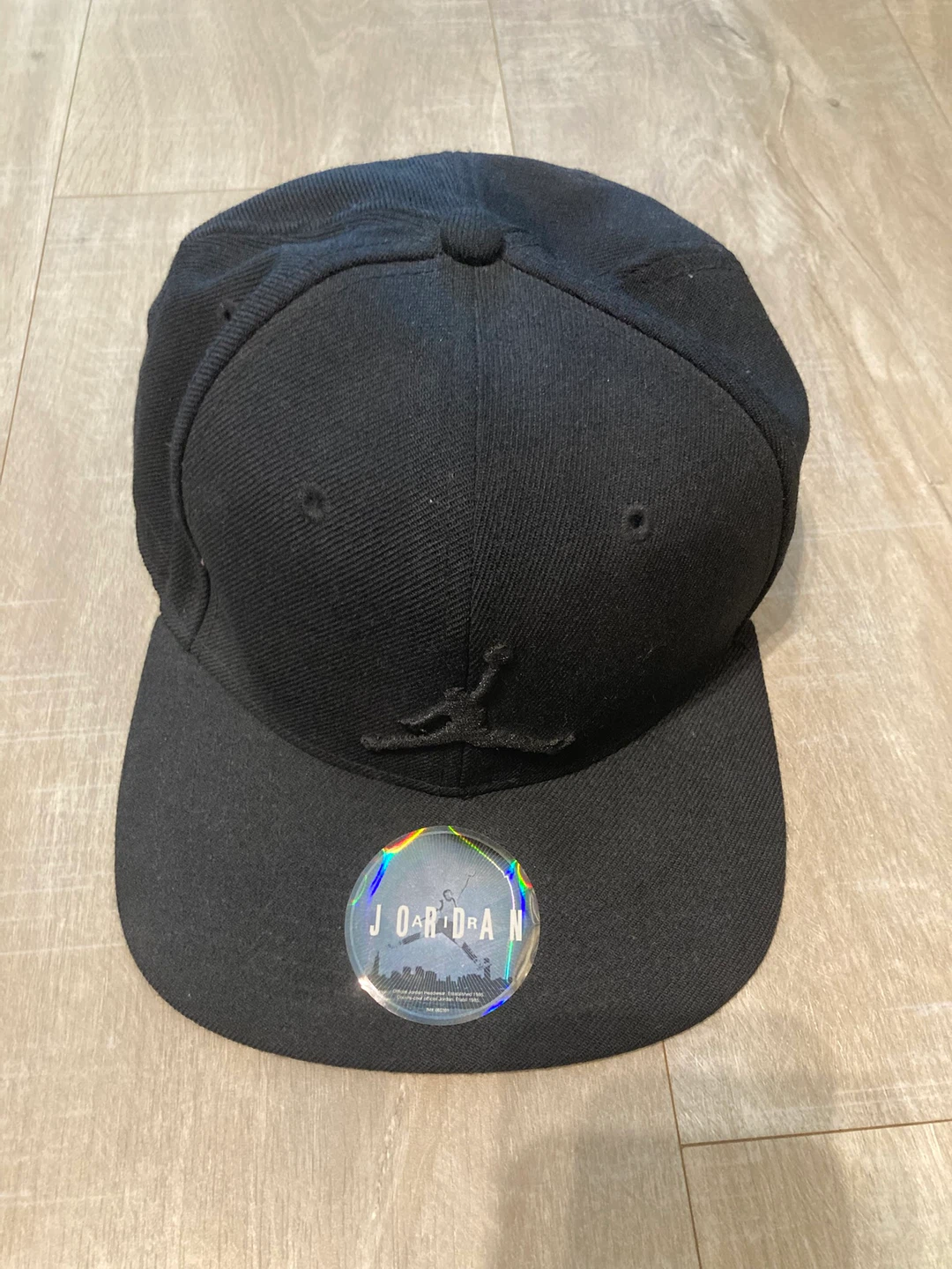 Jordan Black Fitted Hat