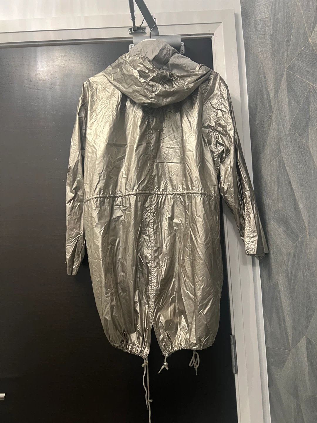 Zara Woman Metallic Parka, Size S - photo 2