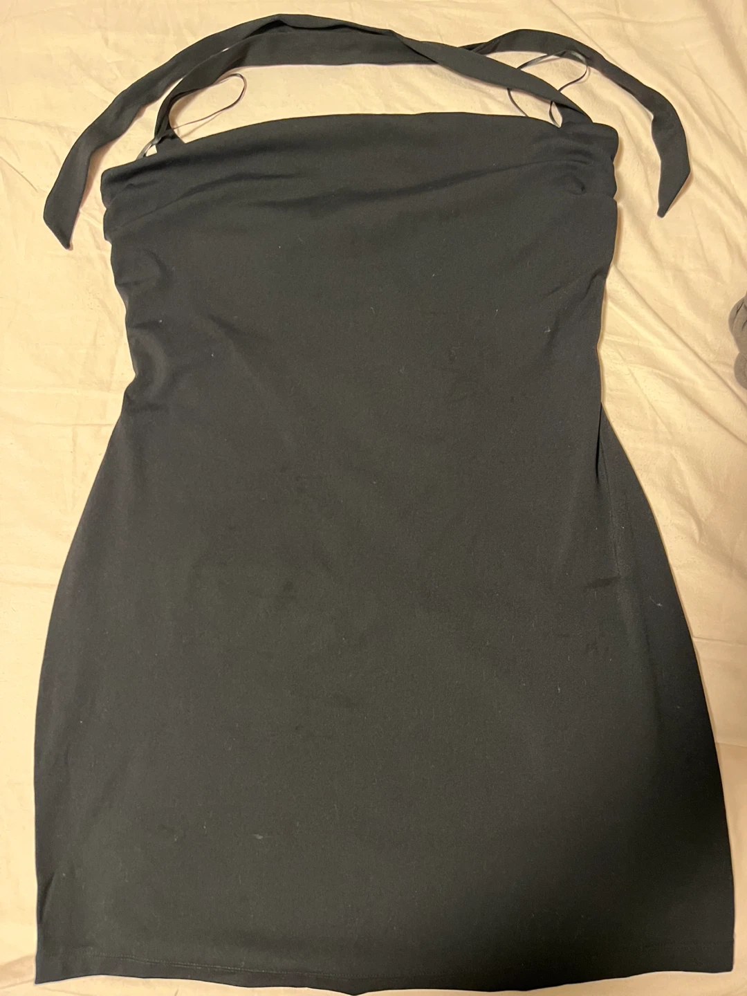 Garage Black Halter Dress - Size L - photo 3